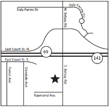 Burton Location Map