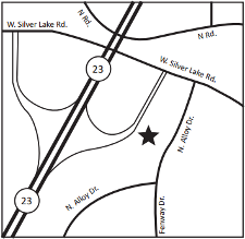 Fenton Location Map