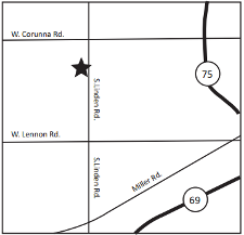 Flint Location Map